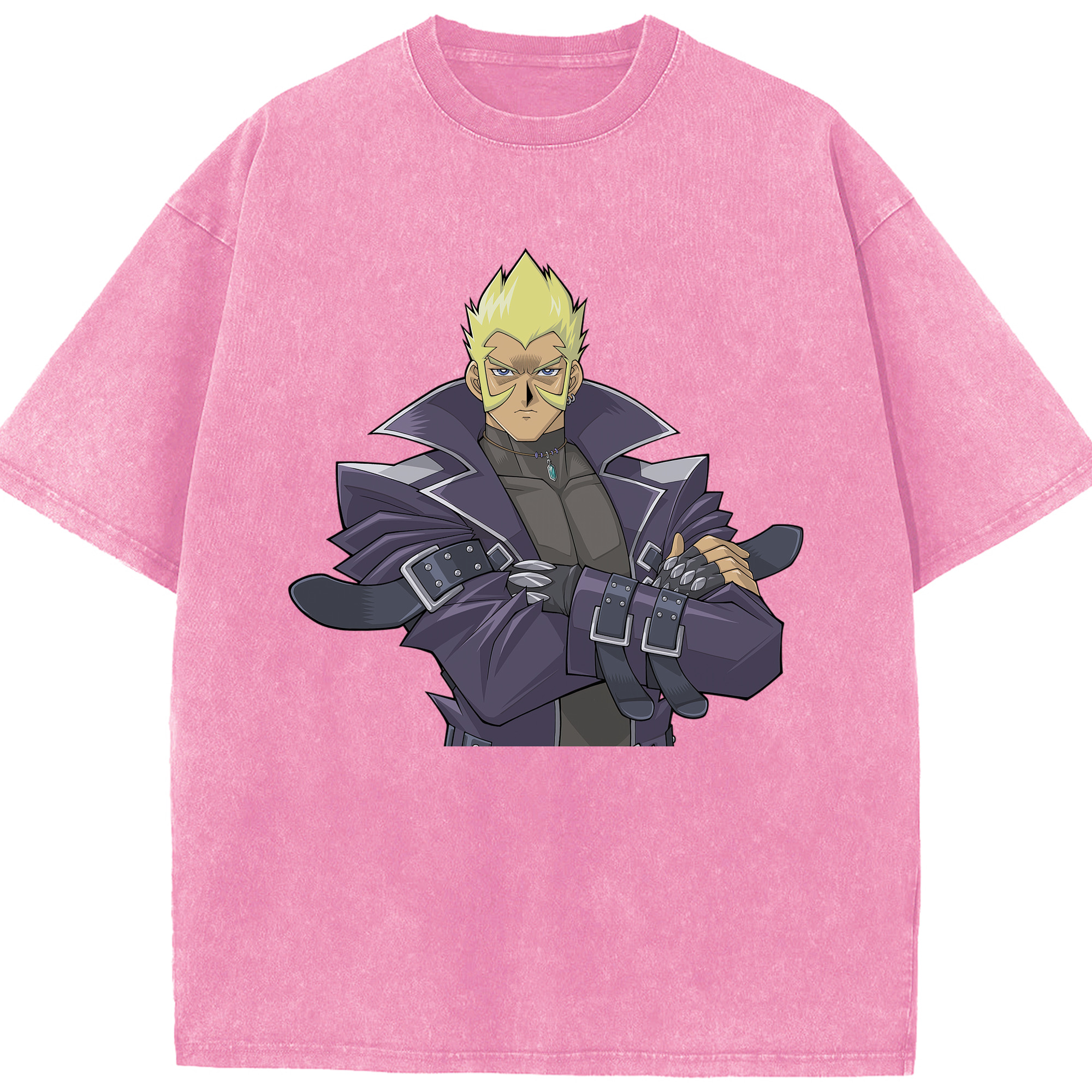 （画像用） 遊☆戯☆王 Yu-Gi-Oh! 綿100% ヴィンテージ風 半袖Tシャツ（フロントプリント）